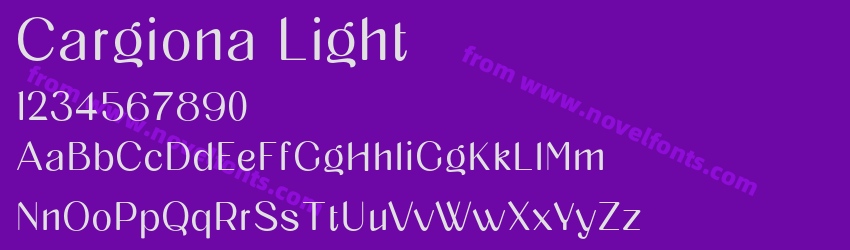 Cargiona LightPreview Cargiona LightPreview