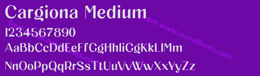 Cargiona MediumPreview Cargiona MediumPreview