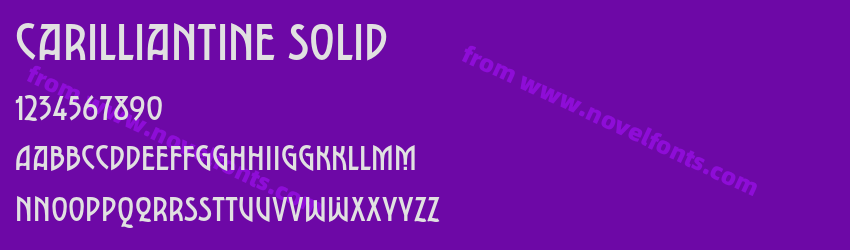 Carilliantine SolidPreview Carilliantine SolidPreview