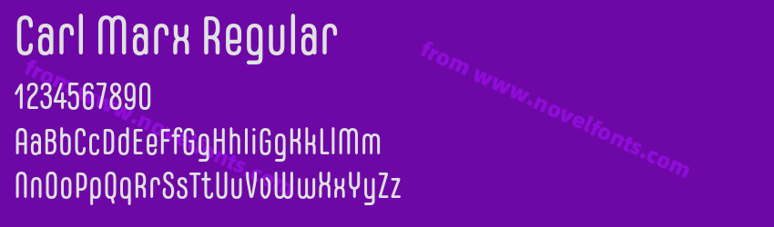 Carl Marx RegularPreview Carl Marx RegularPreview