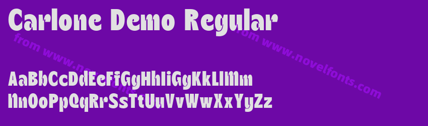 Carlone Demo RegularPreview Carlone Demo RegularPreview