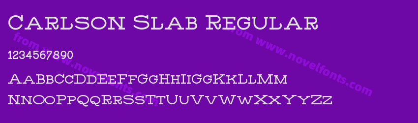 Carlson Slab RegularPreview Carlson Slab RegularPreview