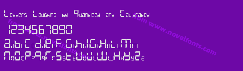 Letters Laughing by Quantized and CalibratedPreview