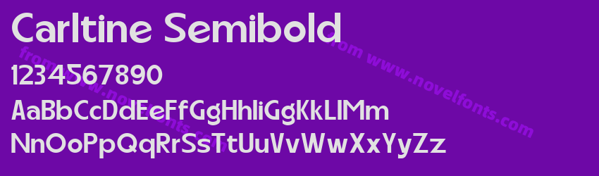 Carltine SemiboldPreview Carltine SemiboldPreview