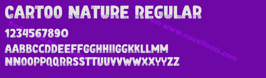 Cartoo Nature RegularPreview Cartoo Nature RegularPreview