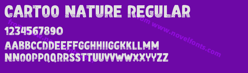 Cartoo Nature RegularPreview Cartoo Nature RegularPreview