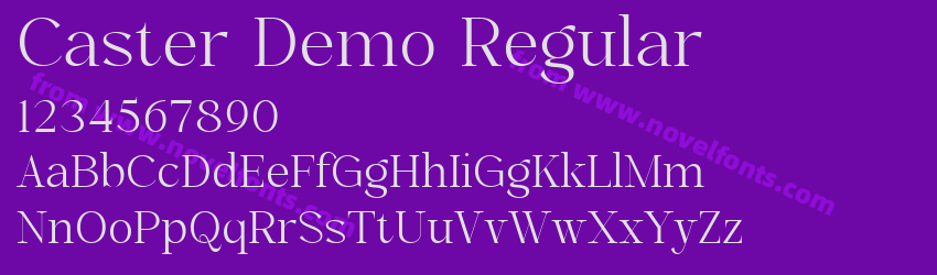 Caster Demo RegularPreview Caster Demo RegularPreview
