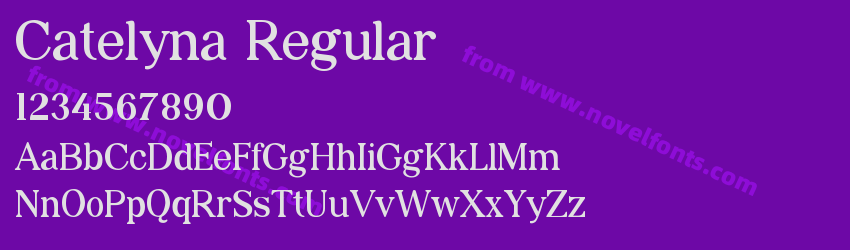 Catelyna RegularPreview Catelyna RegularPreview