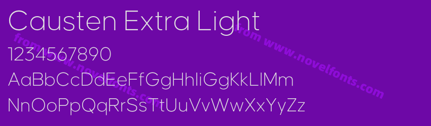 Causten Extra LightPreview Causten Extra LightPreview