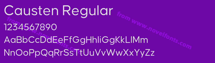 Causten RegularPreview Causten RegularPreview