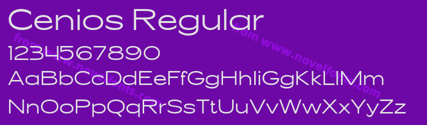 Cenios RegularPreview Cenios RegularPreview