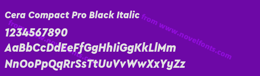 Cera Compact Pro Black ItalicPreview Cera Compact Pro Black ItalicPreview