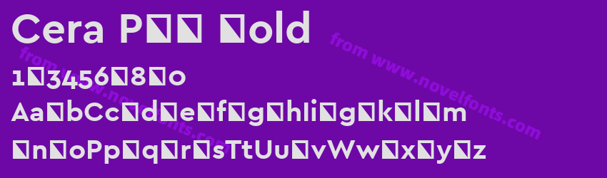 Cera PRO BoldPreview Cera PRO BoldPreview