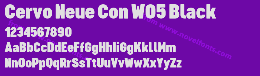 Cervo Neue Con W05 BlackPreview Cervo Neue Con W05 BlackPreview