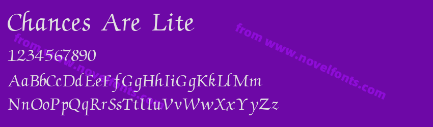 Chances Are LitePreview Chances Are LitePreview