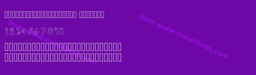 Characterfontnumbers RegularPreview Characterfontnumbers RegularPreview