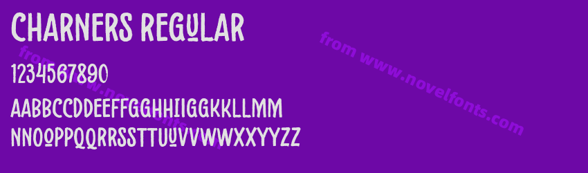Charners RegularPreview Charners RegularPreview
