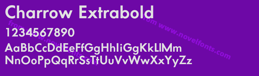Charrow ExtraboldPreview