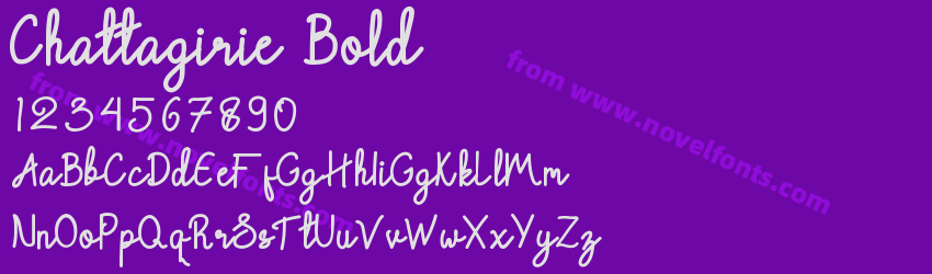 Chattagirie BoldPreview Chattagirie BoldPreview