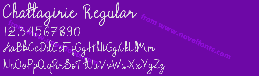 Chattagirie RegularPreview Chattagirie RegularPreview