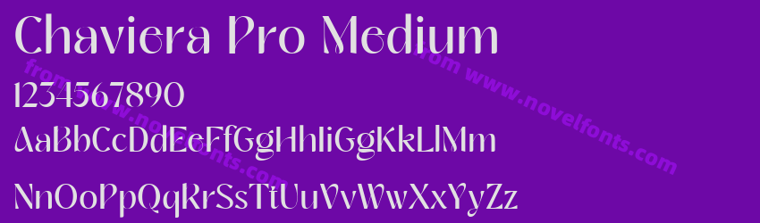 Chaviera Pro MediumPreview Chaviera Pro MediumPreview