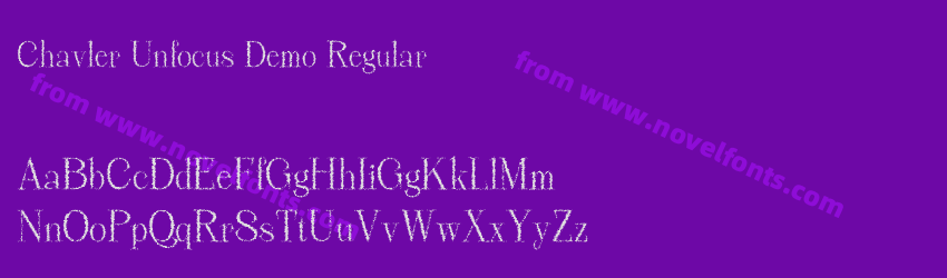 Chavler Unfocus Demo RegularPreview Chavler Unfocus Demo RegularPreview