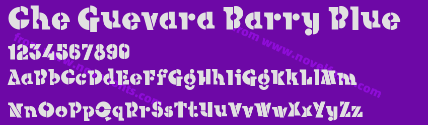 Che Guevara Barry BluePreview Che Guevara Barry BluePreview