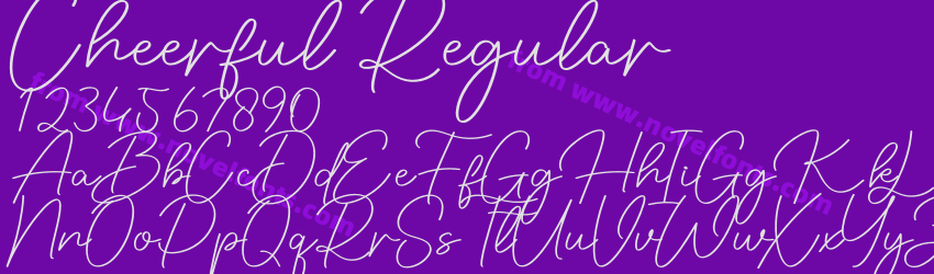 Cheerful RegularPreview Cheerful RegularPreview