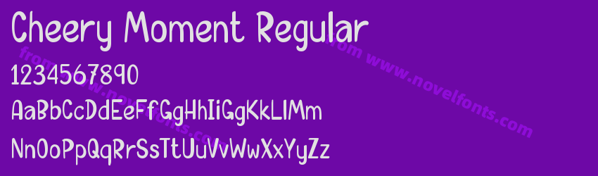 Cheery Moment RegularPreview Cheery Moment RegularPreview