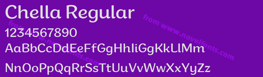 Chella RegularPreview Chella RegularPreview