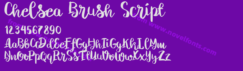 Chelsea Brush ScriptPreview Chelsea Brush ScriptPreview