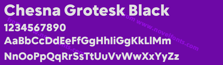 Chesna Grotesk BlackPreview Chesna Grotesk BlackPreview