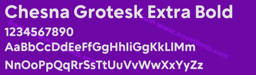Chesna Grotesk Extra BoldPreview Chesna Grotesk Extra BoldPreview