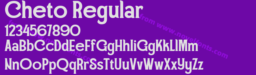 Cheto RegularPreview Cheto RegularPreview