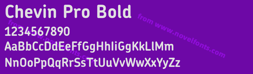 Chevin Pro BoldPreview Chevin Pro BoldPreview