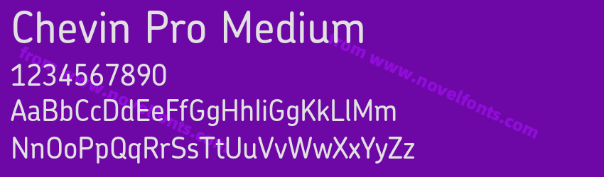 Chevin Pro MediumPreview Chevin Pro MediumPreview