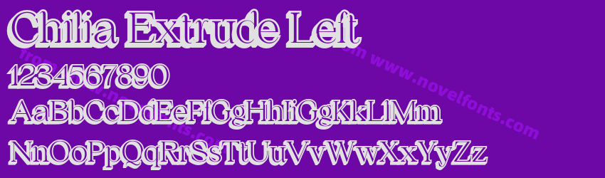 Chilia Extrude LeftPreview Chilia Extrude LeftPreview