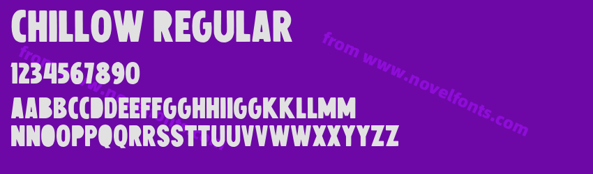 Chillow RegularPreview Chillow RegularPreview