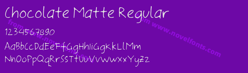 Chocolate Matte RegularPreview Chocolate Matte RegularPreview