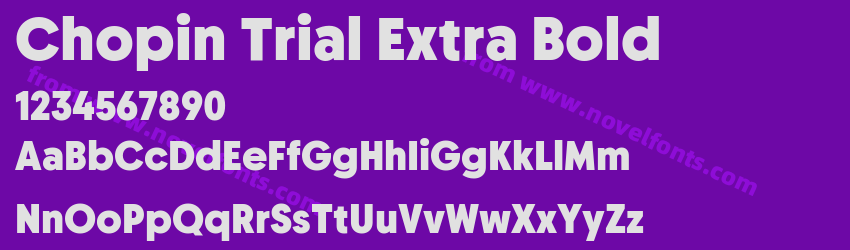 Chopin Trial Extra BoldPreview Chopin Trial Extra BoldPreview