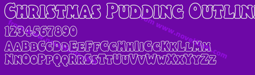 Christmas Pudding OutlinePreview Christmas Pudding OutlinePreview