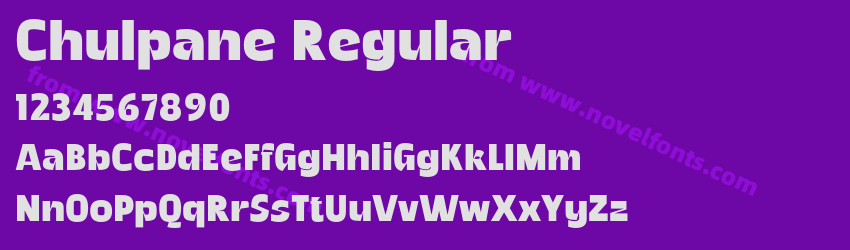 Chulpane RegularPreview Chulpane RegularPreview
