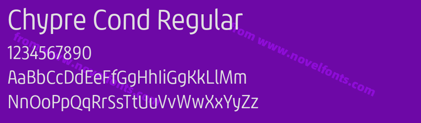 Chypre Cond RegularPreview Chypre Cond RegularPreview