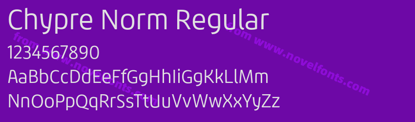 Chypre Norm RegularPreview Chypre Norm RegularPreview