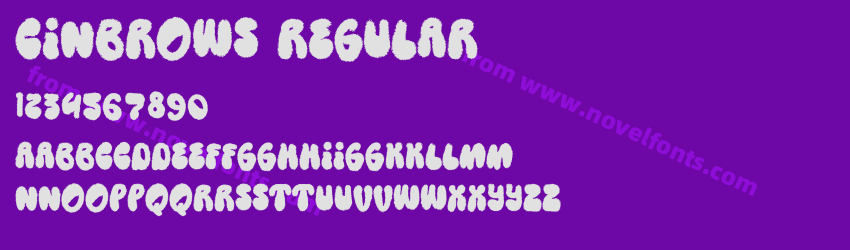 Cinbrows RegularPreview Cinbrows RegularPreview
