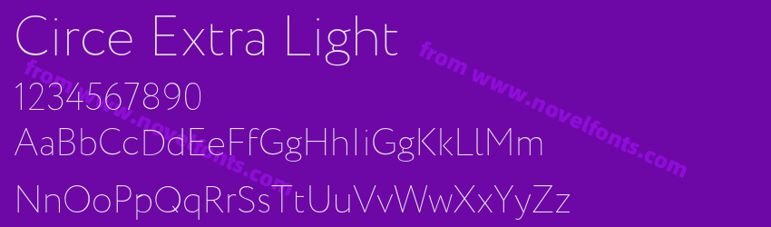 Circe Extra LightPreview Circe Extra LightPreview
