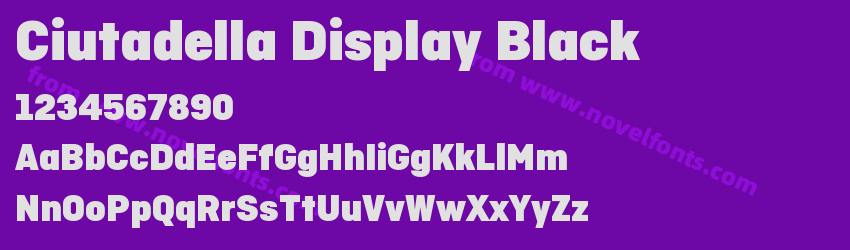 Ciutadella Display BlackPreview Ciutadella Display BlackPreview