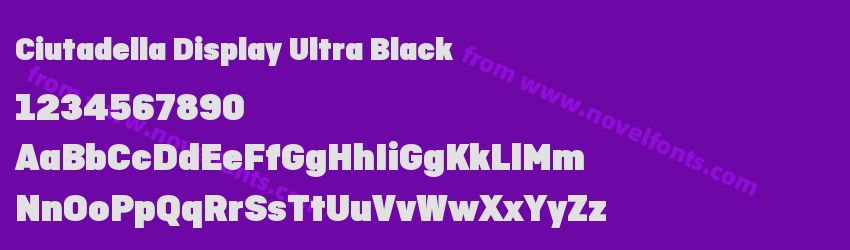 Ciutadella Display Ultra BlackPreview Ciutadella Display Ultra BlackPreview