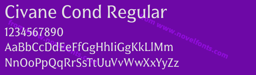 Civane Cond RegularPreview Civane Cond RegularPreview