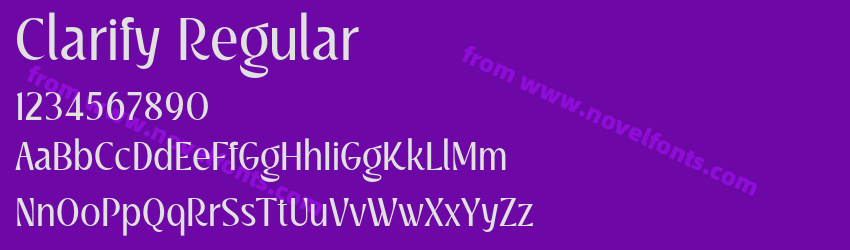 Clarify RegularPreview Clarify RegularPreview